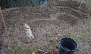 Création d'une zone profonde et des escaliers