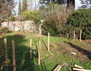 Installation du chantier