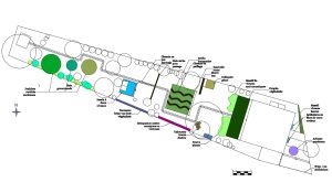 Plan masse à l'échelle