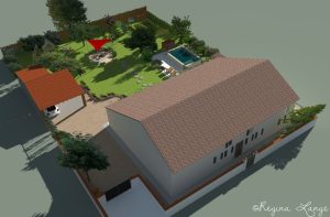 Projet 3D vue global devant