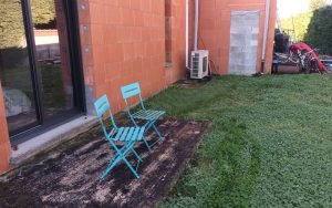 Jardin avant amenagement