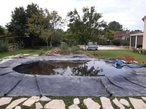 Mise en place des pierres